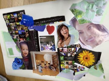 コラージュ作品